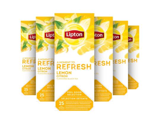 Tee Lipton sitruuna 25 pussia/pkt