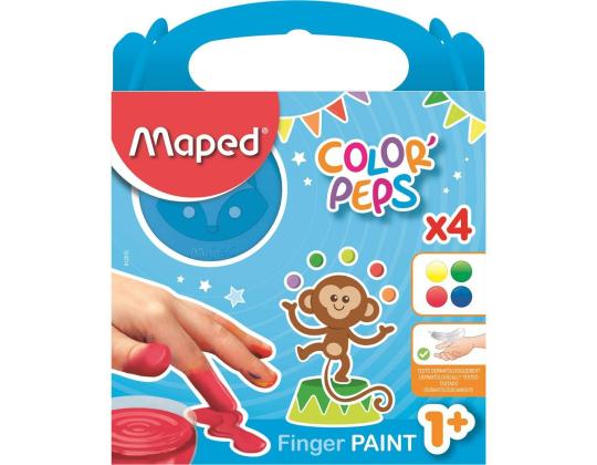 Sormimaalit Maped ColorPeps 4 väriä