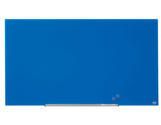 Lasilevy-magneettilevy NOBO Impression Pro 1260x710mm, sininen