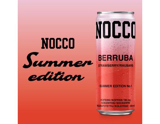 NOCCO Urheilujuoma Berruba Summer Edition 330ml (tölkki)