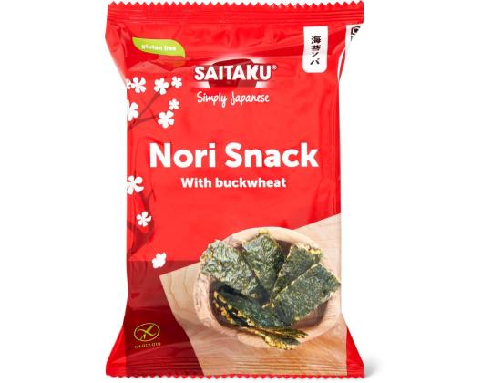 Nori välipalat tattarista SAITAKU, 10g
