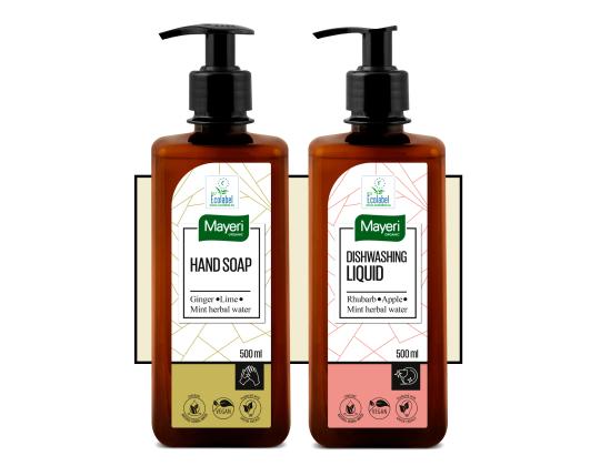 Astianpesuaine MAYERI Luomu Raparperi & Omena 500ml ECO