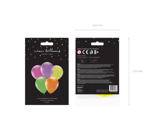 Ilmapallot PARTYDECO 5 kpl