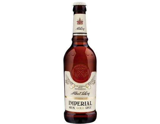 A. LE. COQ-olut Imperial Gold light 4,8% 40cl (pullo)