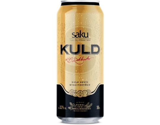 Olut SAKU Gold light 5,2% 33cl pullo