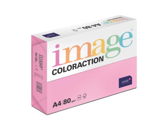Värillinen paperi A4 80g IMAGE Coloraction no.22 pink (Malibu) 500 arkkia