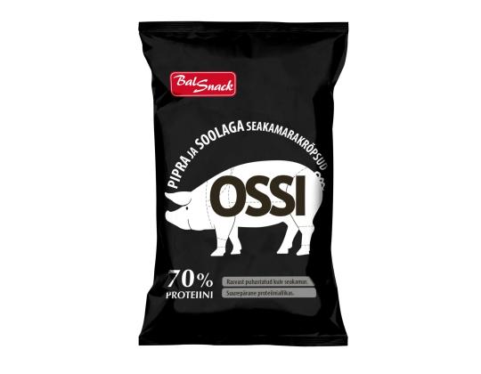 BALSNACK Ossi porsaan vatsalastut pippurilla ja suolalla 40g