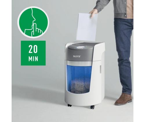 LEITZ IQ OptiMax Small Office 350 P5 Paperisilppuri, 8 arkkia, 22 l