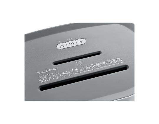 Paperinsilppuri DAHLE PaperSAFE 260 12 arkkia 4x12mm P4 25L