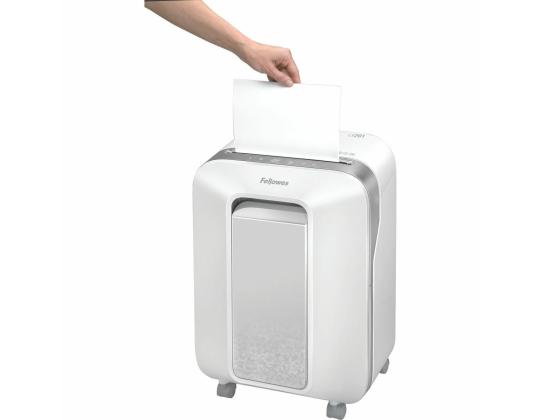 Paperisilppuri FELLOWES LX201 Micro-Cut 12 arkkia valkoinen runko (mikropalat)
