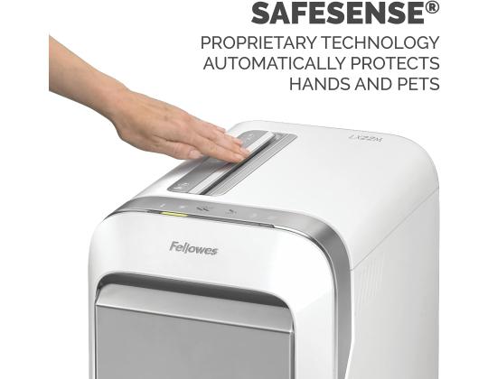 Paperisilppuri FELLOWES LX221 20 arkkia valkoinen runko (mikropalat)