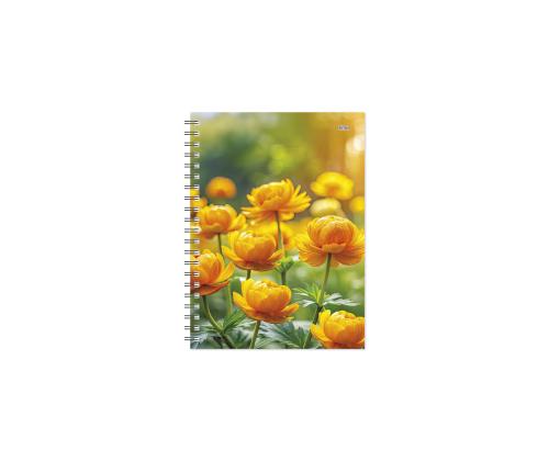 Kehyskalenteri KANTSLER Spiral Design Day Globeflowers 2912517732