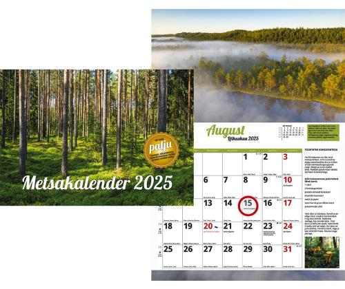 Mäntykalenteri Metsäkalenteri 297x420mm, nidottu 00323