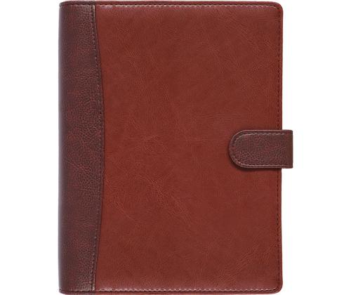 Time-Master kalenteri Manager A5 (70mm) DAY, keinonahka (PRUUN) 00701/40371