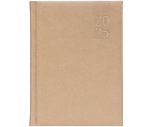 Kehyskalenteri DAY A5, kovakantinen, keinonahkainen (BEEŽ) 00034/40419