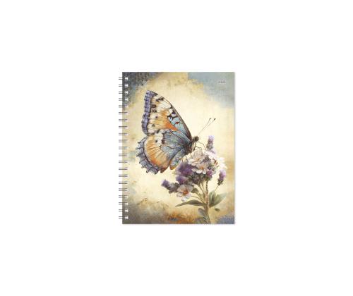 Kehyskalenteri KANTSLER Spiral Design Day "Butterfly" 2912517550 2912517550