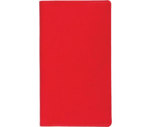 Taskumuistilehtiö EURO, kierresidonta, LUX-kannet (PUNAINEN) 00259/40044