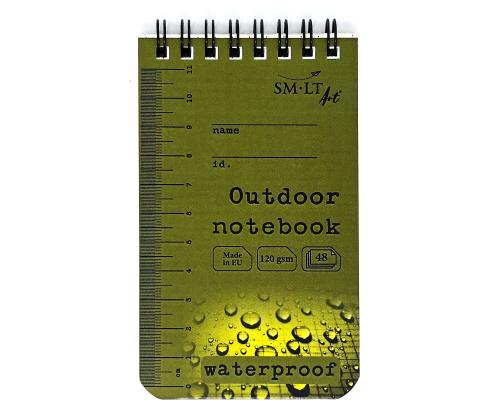 Vihko kierresidottu 96x148mm, 50l, vedenpitävä, ruudullinen