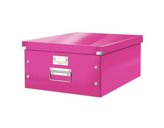 Arkistolaatikko 369x200x482mm (L) mm pinkki