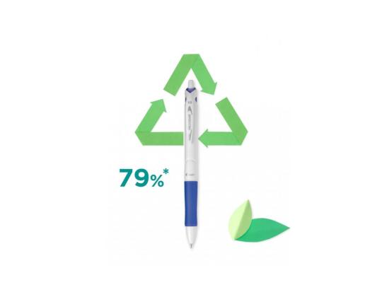 Mekaaninen kuulakärkikynä PILOT BeGreen Acroball Pure White 0,7mm sininen