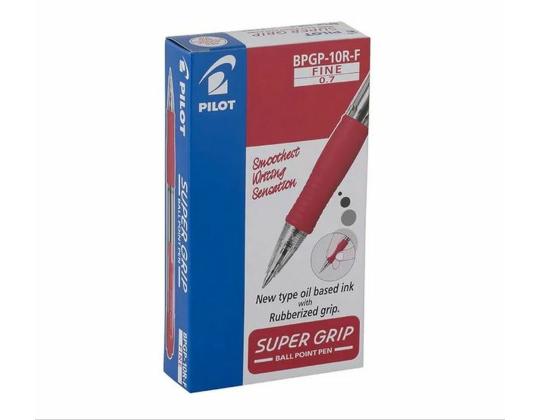 Kuulakynä Pilot Super Grip punainen