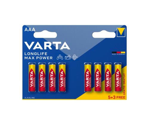 Paristot AAA VARTA LongLife Max Power 8 kpl