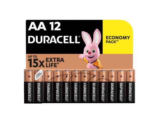 Paristot AA DURACELL Basic 1,5V 12 kpl