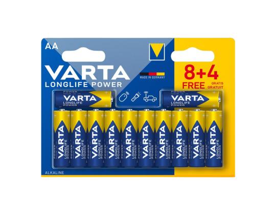 Paristot AA/LR6 VARTA LongLife Power 12 kpl