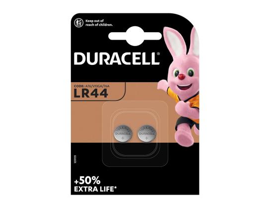 Paristot LR44 DURACELL 2kpl (tabletti)