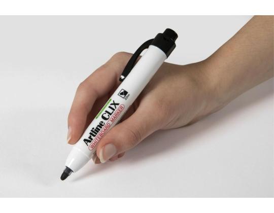 Pysyvä tussi kytkimellä ARTLINE Clix EK93 leikattu pää musta
