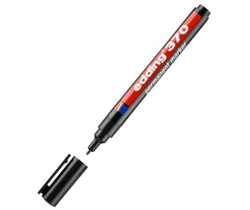 Pysyvä tussi EDDING 370 1mm musta