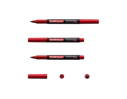 Pysyvä tussi ERICH KRAUSE P-100 0,5-2,0mm punainen