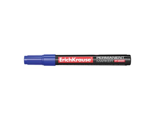 Pysyvä tussi ERICH KRAUSE P-200 0,8-2,2mm kartiomaisella kärjellä sininen