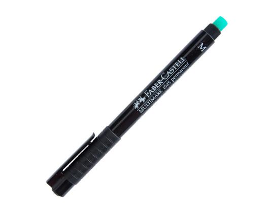 Pysyvä merkki FABER-CASTELL 1525 CD/DVD pyyhekumilla M/1.0mm musta