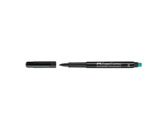 Pysyvä merkki FABER-CASTELL 1525 CD/DVD pyyhekumilla M/1.0mm musta