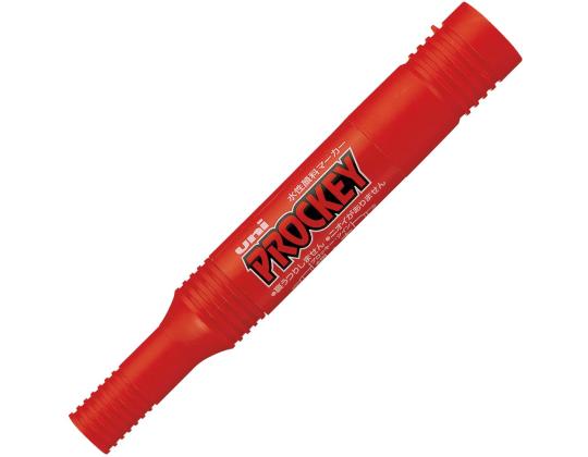 Pysyvä tussi kahdella päällä UNI-BALL Prockey PM150 1,2-6mm punainen