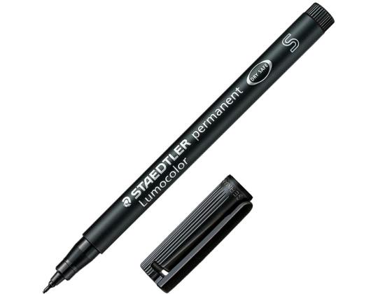 Pysyvä tussi OHP STAEDTLER Lumocolor 313 S 0,4mm musta