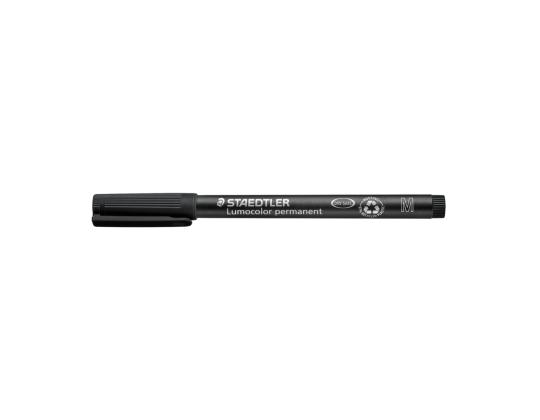 Pysyvä tussi OHP STAEDTLER Lumocolor 317M 1.0mm musta