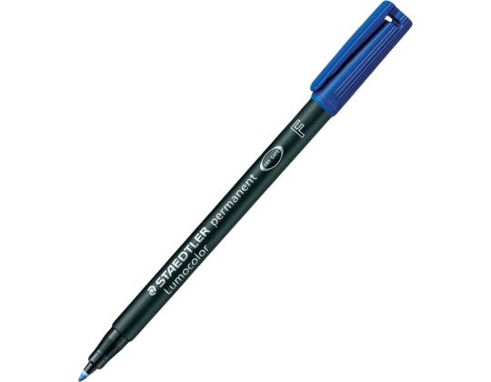 Pysyvä tussi OHP STAEDTLER Lumocolor 318 F 0,6mm sininen