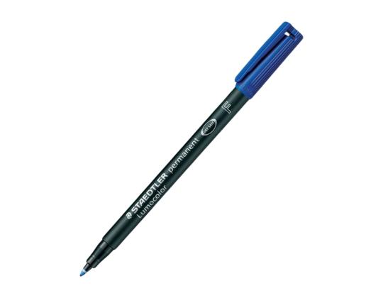 Pysyvä tussi OHP STAEDTLER Lumocolor 318 F 0,6mm sininen