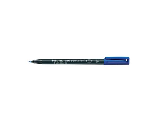 Pysyvä tussi OHP STAEDTLER Lumocolor 318 F 0,6mm sininen