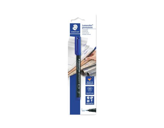 Pysyvä tussi OHP STAEDTLER Lumocolor 318 F 0,6mm sininen