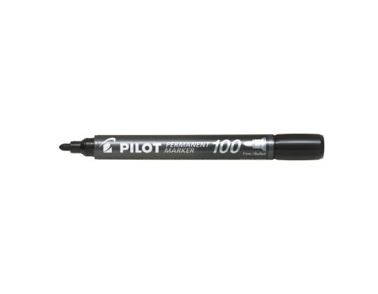 Pysyvä tussi PILOT 100 kartiokärjellä 1mm musta