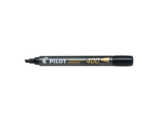 Pysyvä tussi PILOT 400, leikattu pää 4mm musta
