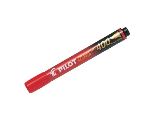 Pysyvä merkki PILOT 400 leikatulla päädyllä 4mm punainen