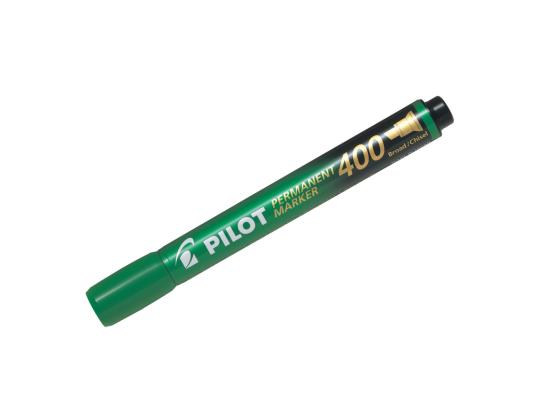 Pysyvä tussi PILOT 400, leikattu pää 4mm vihreä