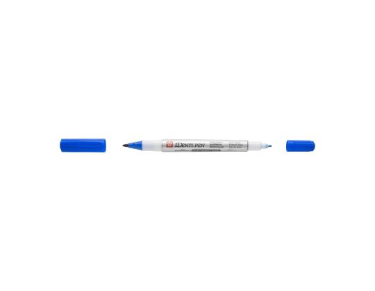 Permanentne marker SAKURA Identi-Pen kahe otsaga 0.4 & 1.0mm sinine