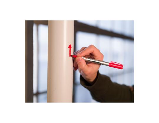 Permanentne marker SAKURA Identi-Pen kahe otsaga 0.4 & 1.0mm sinine