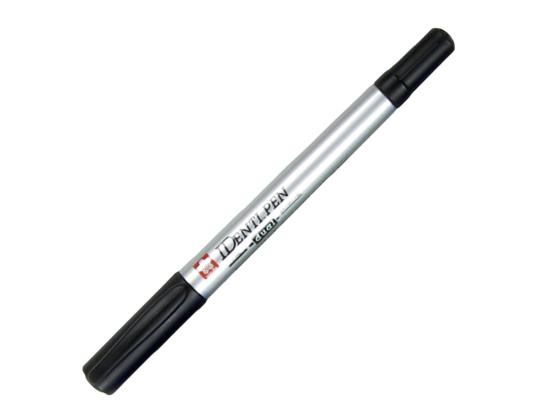 Permanentne marker SAKURA Identi-Pen kahe otsaga 0,4/1,0mm must