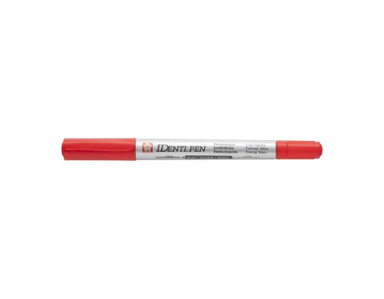 Pysyvä tussi SAKURA Identi-Pen kahdella päällä 0,4/1,0 mm punainen